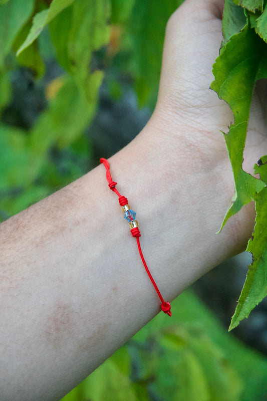 Birth stone bracelet