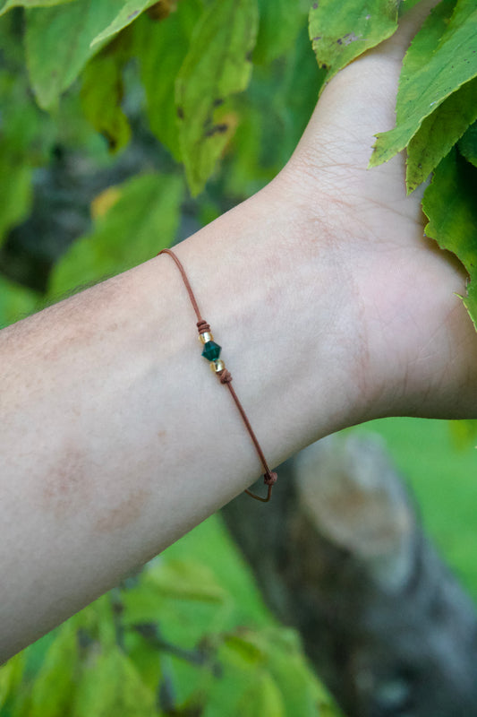 Birth stone bracelet