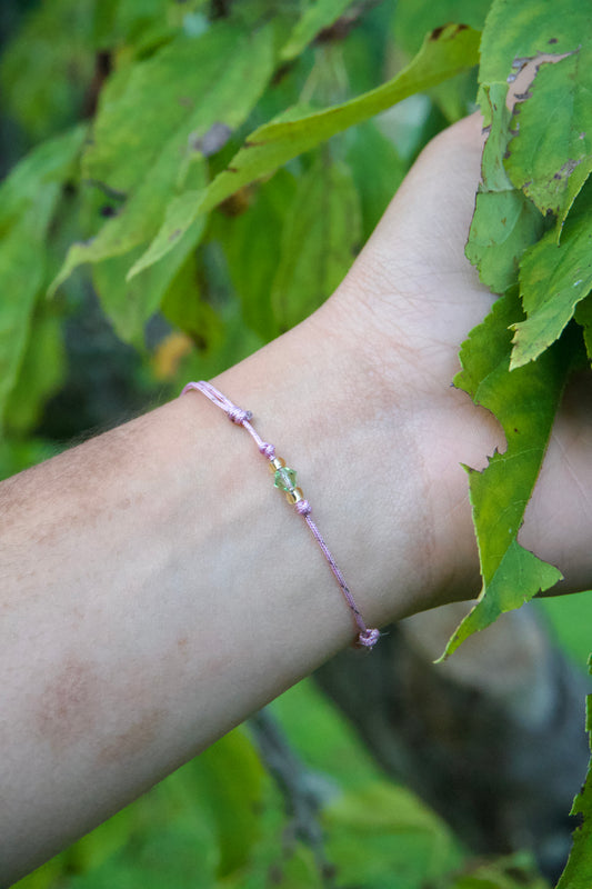 Birth stone bracelet