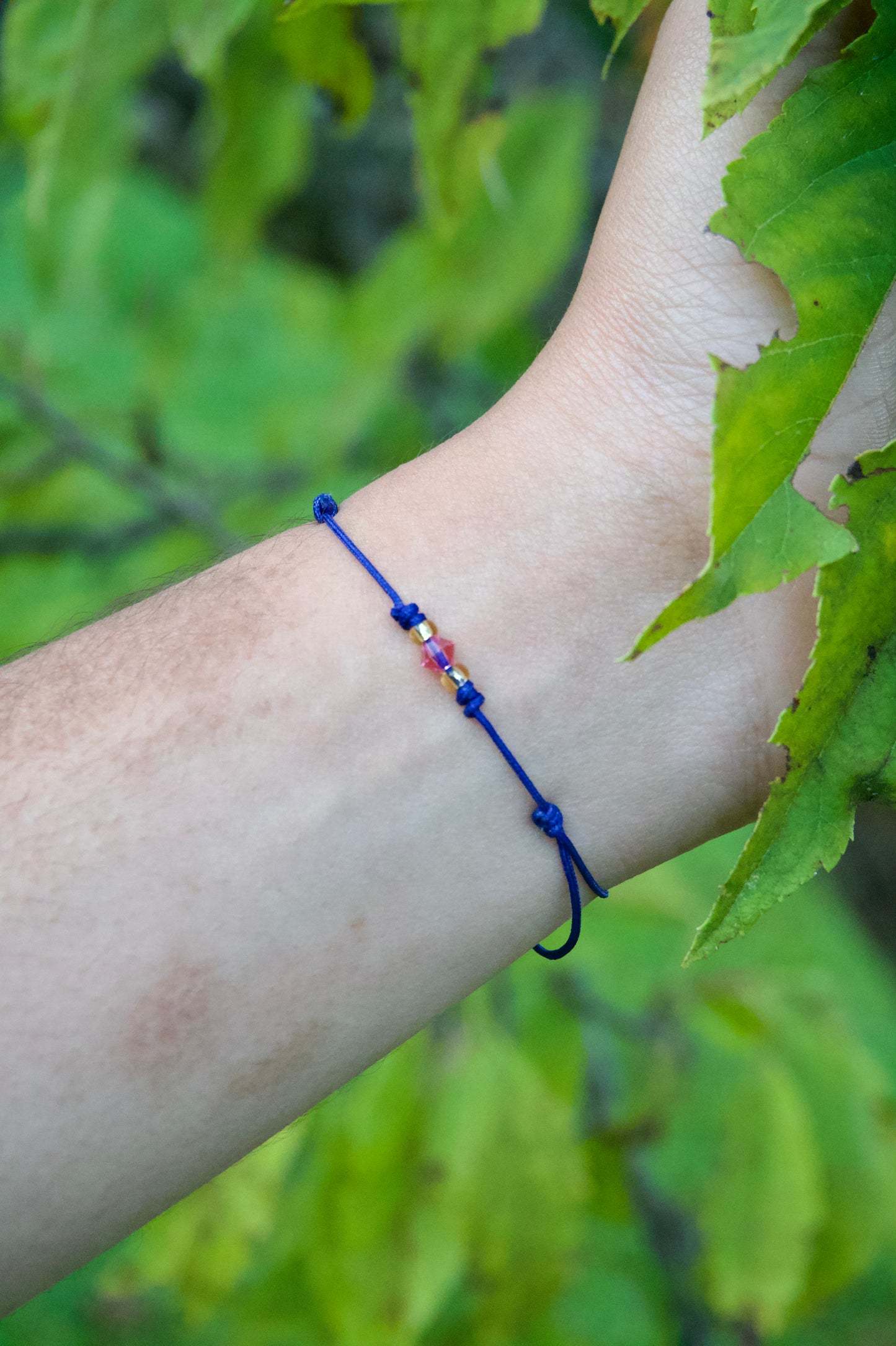 October Birthstone Bracelet - Pink Tourmaline