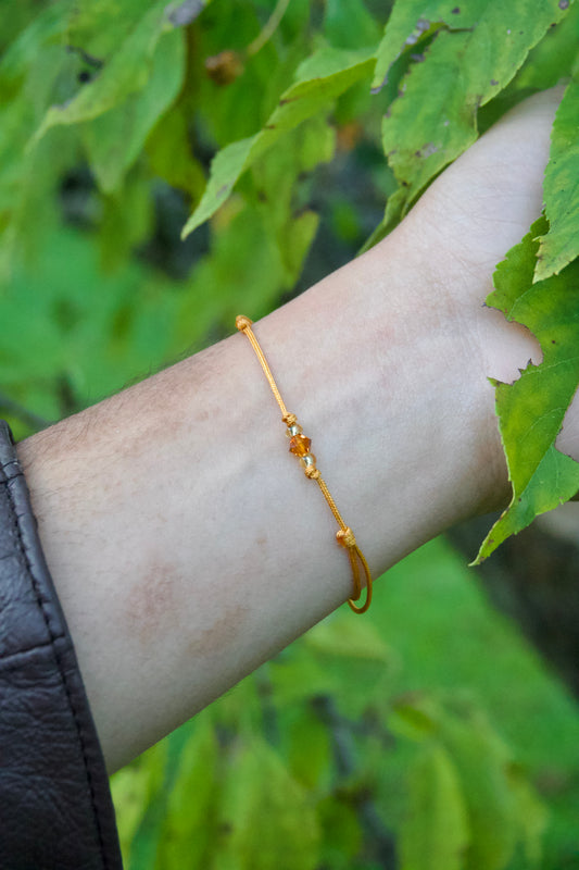 Birth stone bracelet